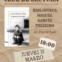 Club de Lectura en la Biblioteca de As Figueiras sobre Luis Mateo Díez