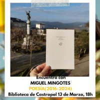  La Biblioteca Menéndez Pelayo de Castropol acogerá un encuentro con el poeta gijonés Miguel Mingotes