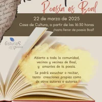 Boal acogerá un recital poético bajo el lema 