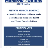 Festival Musical Benéfico Manos Unidas 2025 en Navia