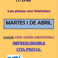 Renovación y obtención del DNI en Coaña: abril 2025