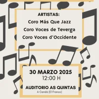 A Caridá acoge el Encuentro Coral Voces d´Occidente