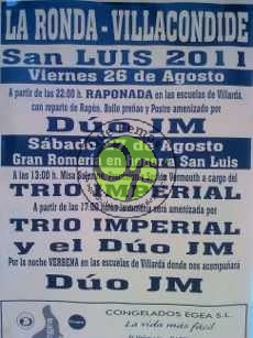 Fiestas de San Luis en La Ronda 2011