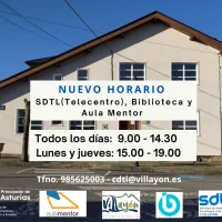 El telecentro y la biblioteca de Villayón estrenan nuevo horario