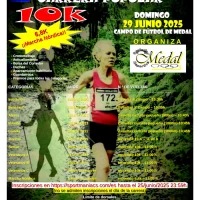 Carrera Popular 10k Medal 2025