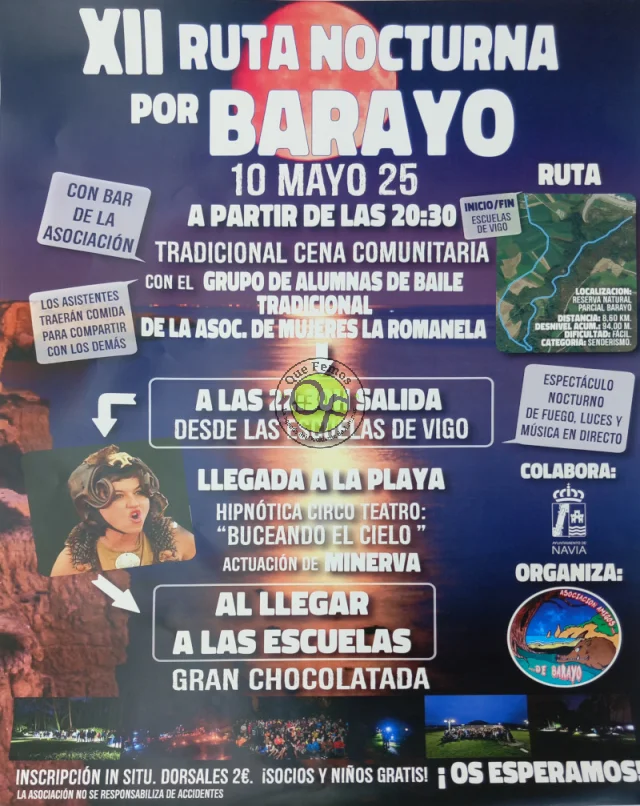 Ruta Nocturna por Barayo 2025
