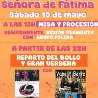 Fiestas de Nuestra Señora de Fátima 2025 en Aldín