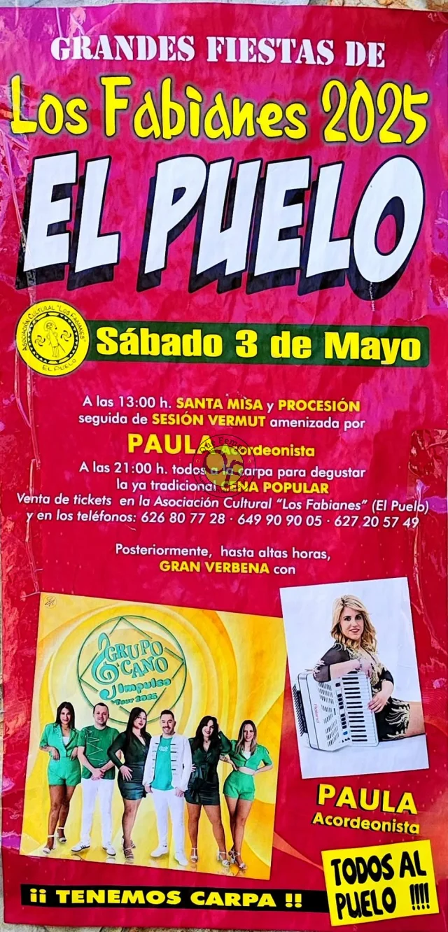 Fiesta de los Fabianes 2025 en El Puelo