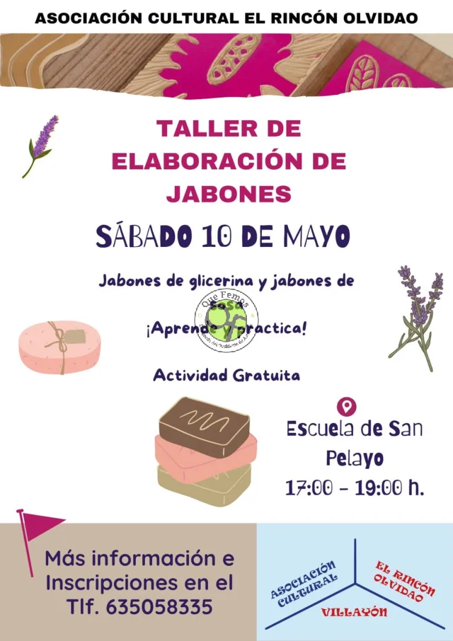 Taller de elaboración de jabones en San Pelayo