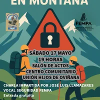 Charla sobre seguridad en la montaña en Oviñana