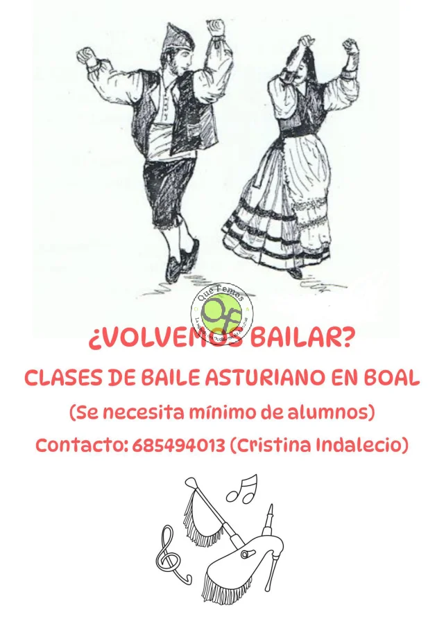 Clases de baile asturiano