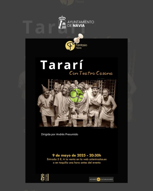 Teatro Casona irrumpe en el Fantasio de Navia con la obra 