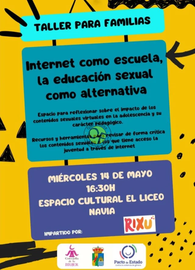 Navia acoge el taller para familias 