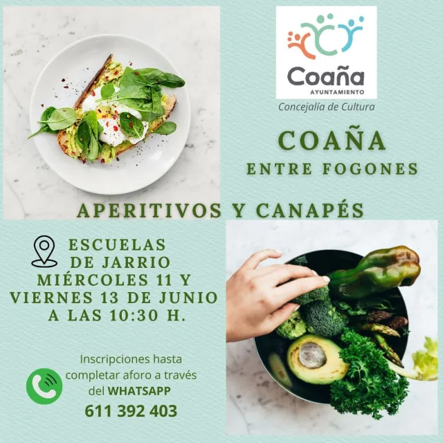 Coaña Entre Fogones regresa a Jarrio con aperitivos y canapés
