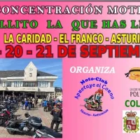 Concentración Motera Ay Pollito La Que Has Liao 2025 en A Caridá