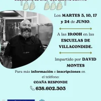 Curso de cocina para hombres en Coaña con David Montes
