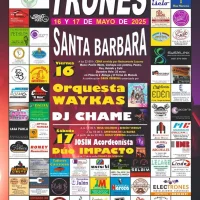Fiestas de Santa Bárbara 2025 en Trones