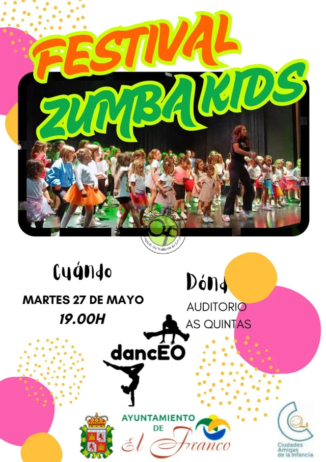 Festival Zumbakids en A Caridá