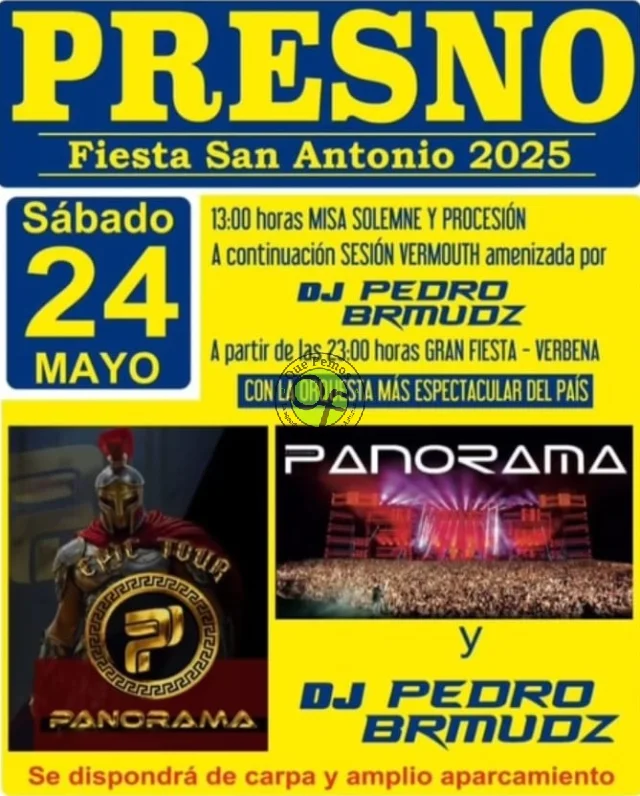 Fiesta de San Antonio 2025 en Presno