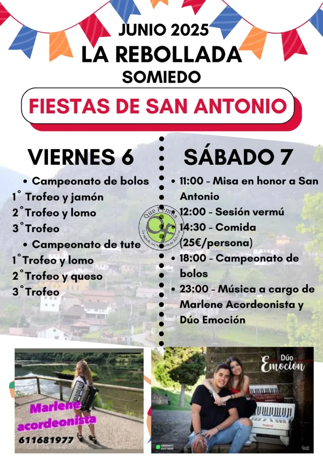 Fiestas de San Antonio 2025 en La Rebollada