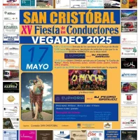 Fiesta de los Conductores San Cristóbal 2025 en Vegadeo