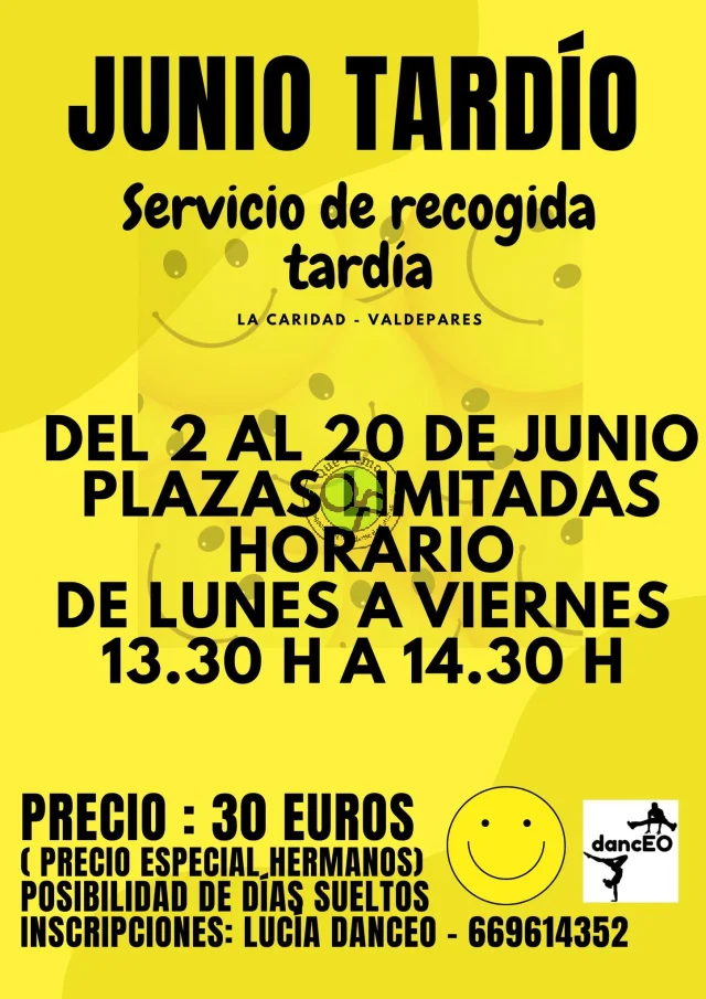 El mes de junio habrá servicio de recogida tardía en El Franco