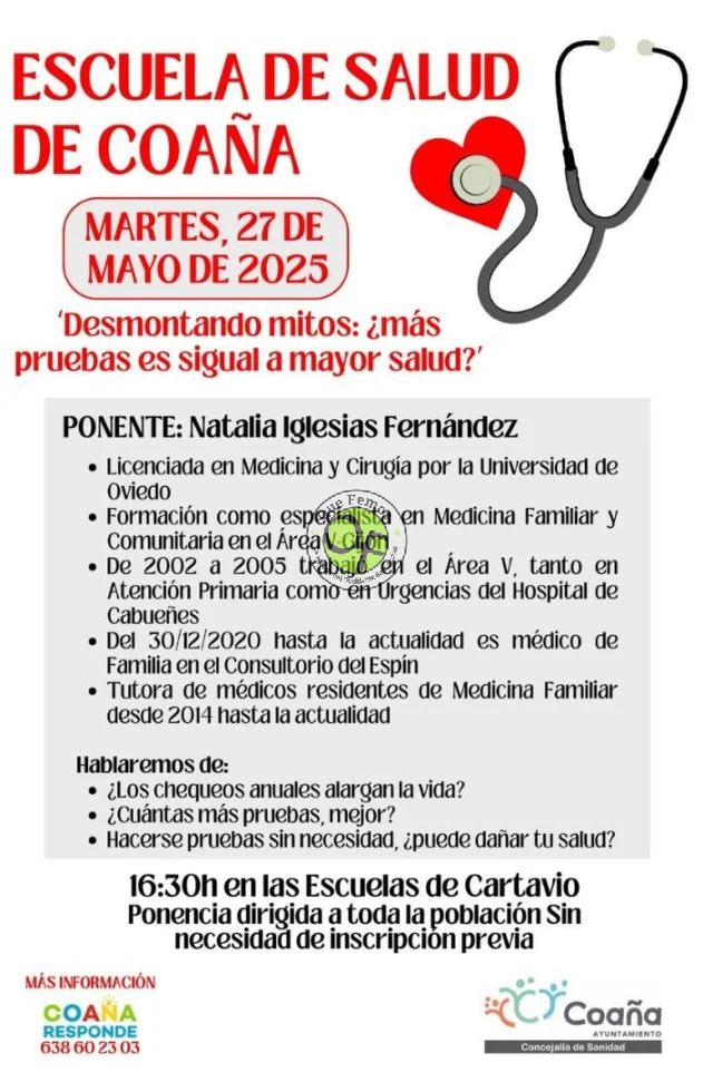 Escuela de Salud de Coaña: 