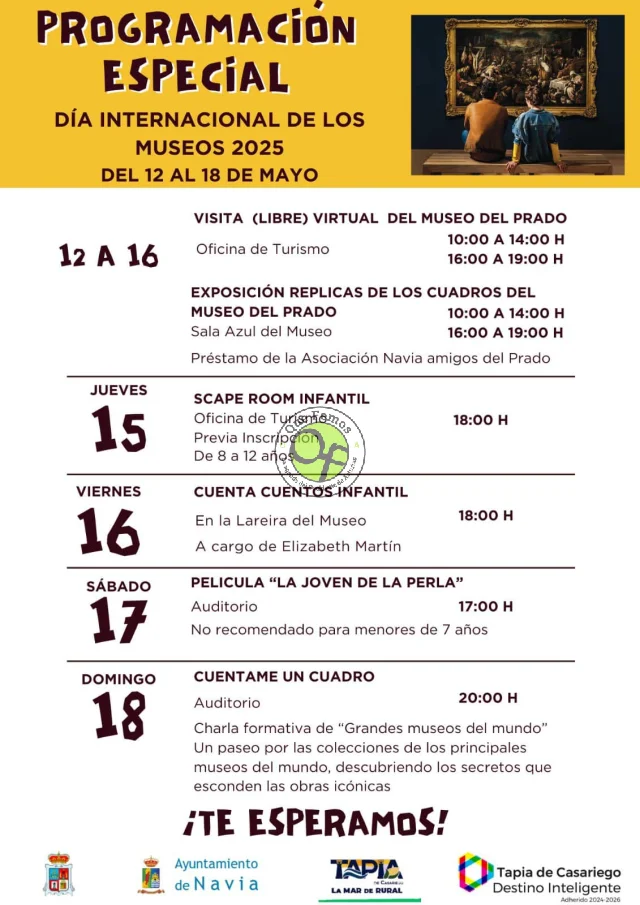 En Tapia se suman a la celebración del Día Internacional de los Museos 2025 con una amplia programación