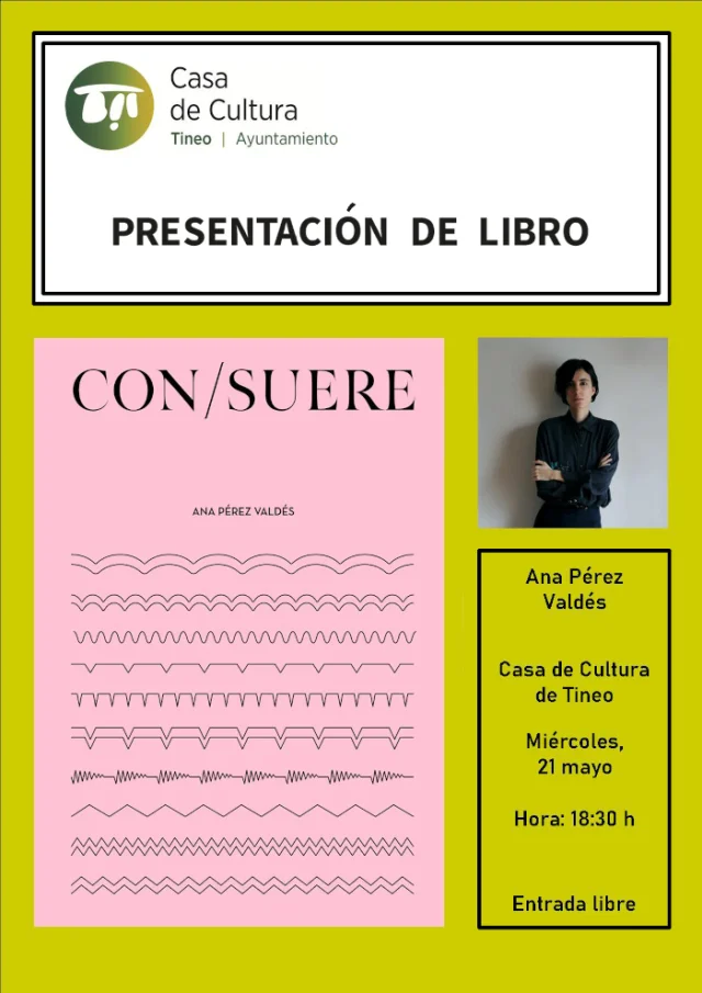 La tinetense Ana Pérez Valdés presenta libro en Tineo