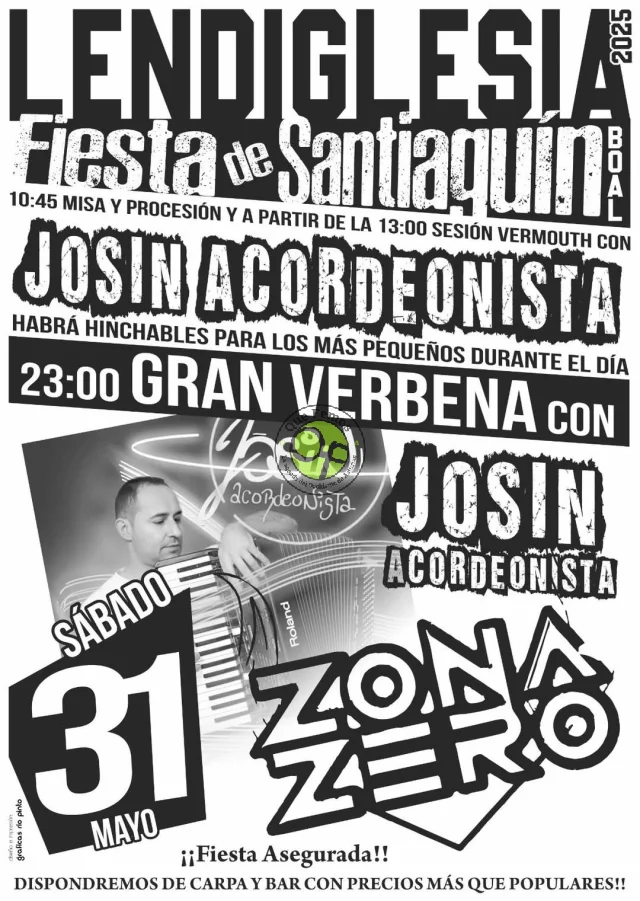 Fiesta de Santiaguín 2025 en Lendiglesia