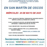 El VIII Encuentro de Mayores del Programa Rompiendo Distancias se celebra en San Martín de Oscos