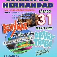 El Complejo Deportivo Los Castros acoge una gran comida de hermandad