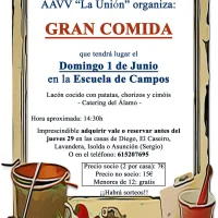 Campos estrena junio con una gran comida