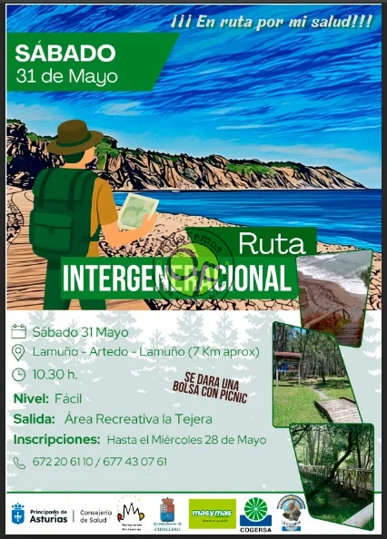 Cudillero celebra su Ruta Intergeneracional 2025