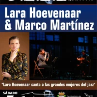  Lara Hoevenaar&Marco Martínez llevan a las grandes mujeres del jazz A Caridá
