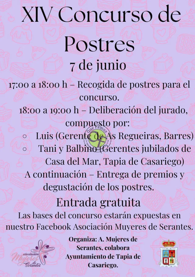 XIV Concurso de Postres en Serantes