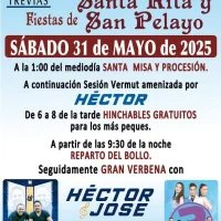 Fiestas de Santa Rita y San Pelayo 2025 en San Pelayo de Tehona