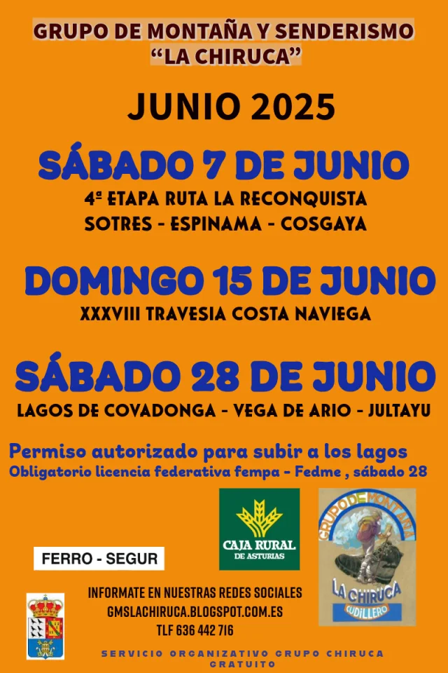 El Grupo de Montaña La Chiruca visita los Picos