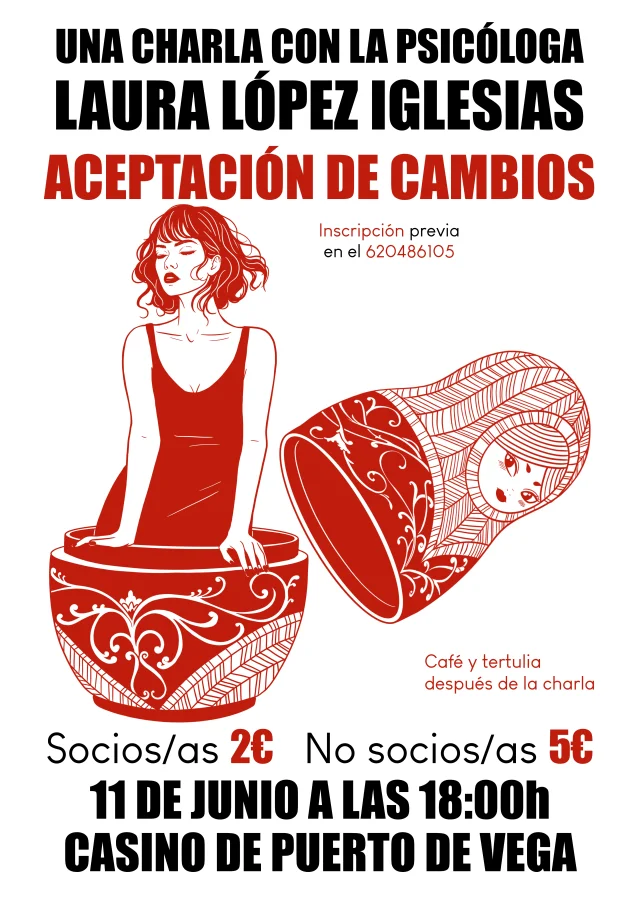 Nueva charla de Laura López Iglesias en Puerto de Vega
