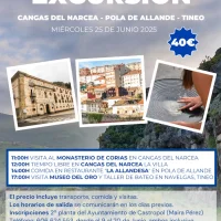 Castropol visitará Cangas del Narcea, Allande y Tineo