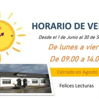 Horario de verano de la Biblioteca Gonzalo Anes de Ortiguera