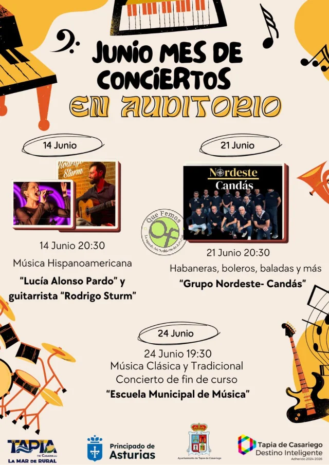 Tapia danzará al son de la mejor música durante el mes de junio