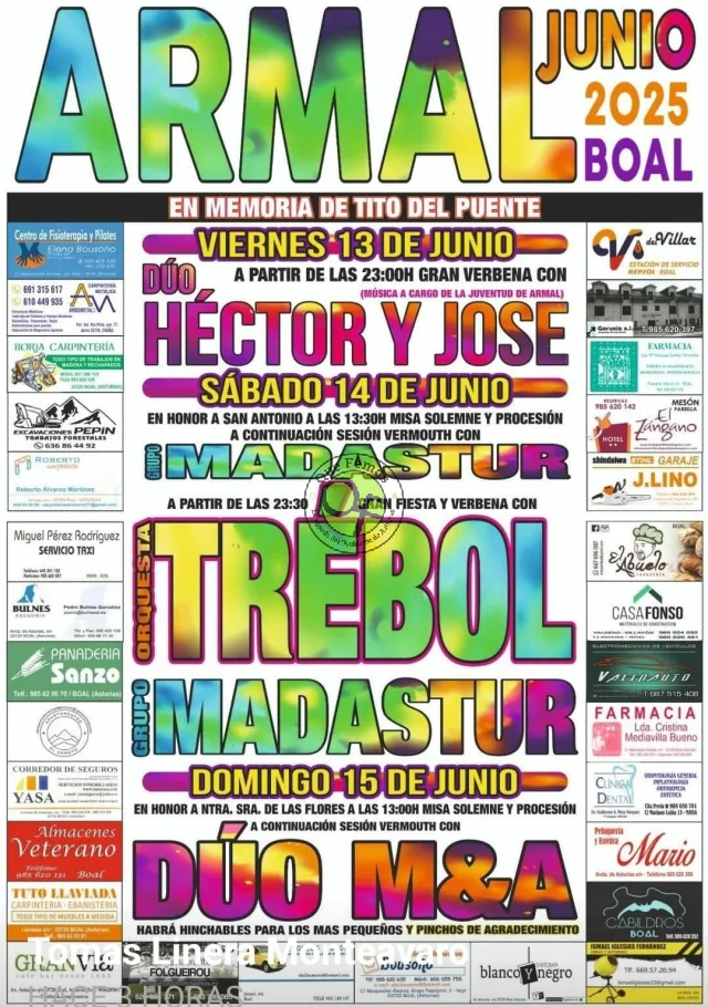 Fiestas de San Antonio 2025 en Armal