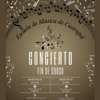 La Escuela de Música de Castropol despide el curso con dos conciertos en As Figueiras y Castropol