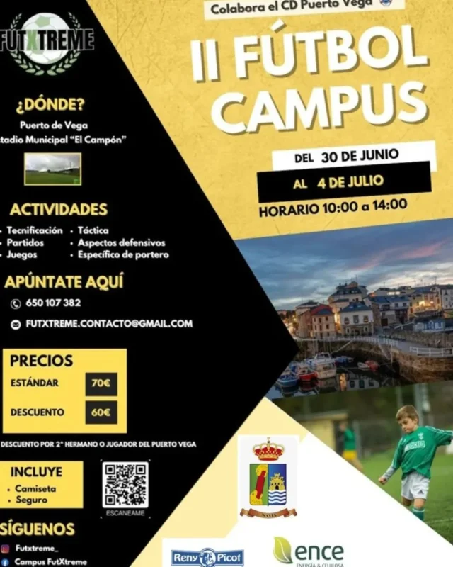 Campus de Fútbol de Puerto de Vega 2025
