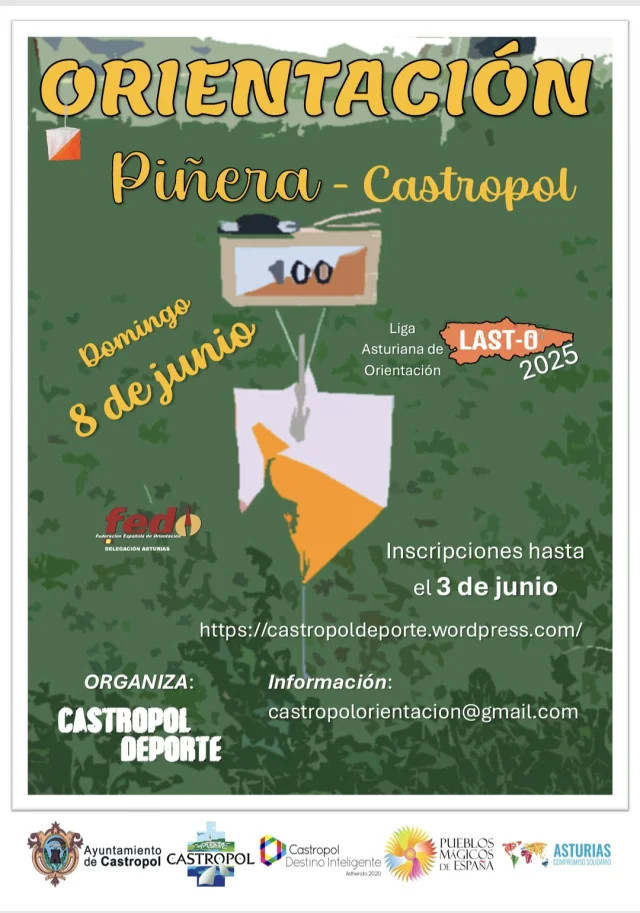 Prueba de Orientación en Piñera de Castropol