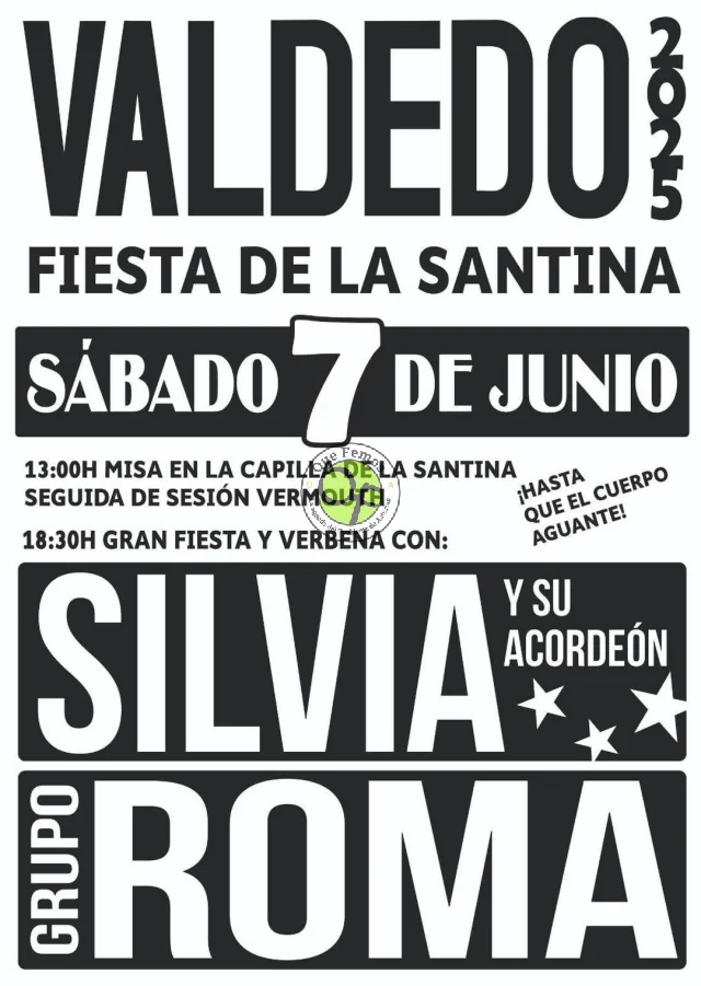 Fiesta de la Santina 2025 en Valdedo