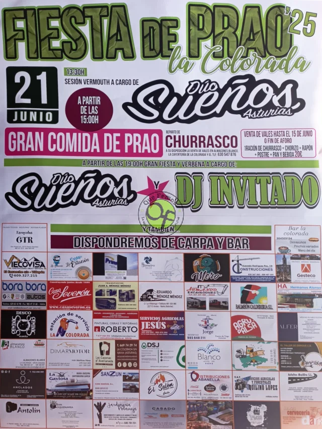 Fiesta de Prao 2025 en La Colorada