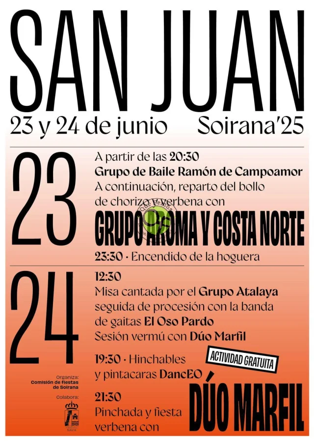 Fiestas de San Juan 2025 en Soirana