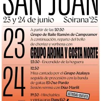 Fiestas de San Juan 2025 en Soirana